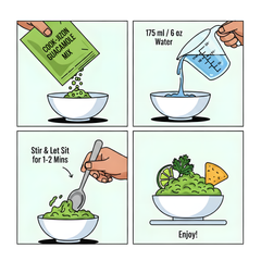 COOK JIZON’s Freeze-Dried Guacamole